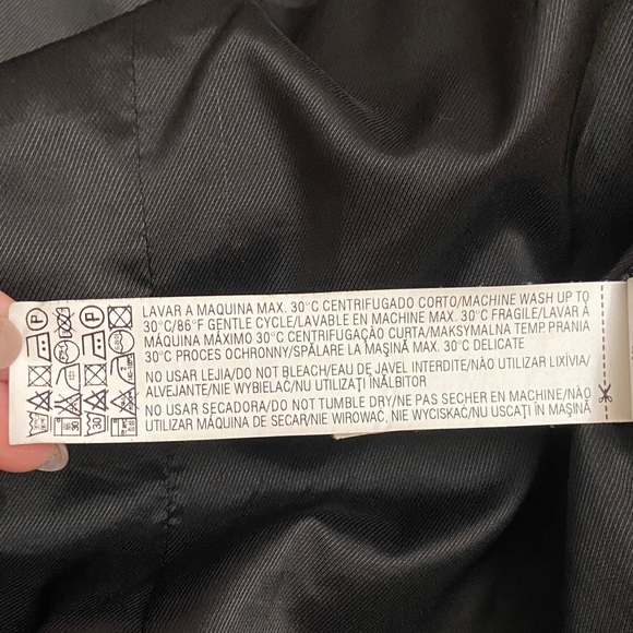 Zara Woman Elegant Burnt Orange Retro Long Sleeve Coat With Tie - Picture 16 of 17